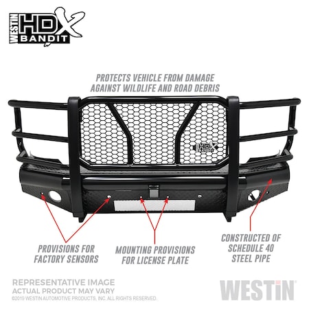 Westin HDX Bandit Front Bumper 58-31135